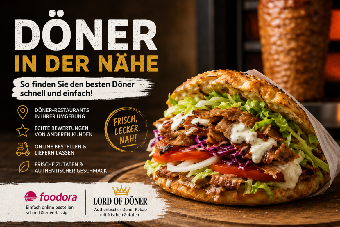 Döner in der Nähe – So finden Sie den besten Döner schnell und einfach